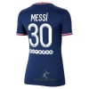 Officiële Voetbalshirt Paris Saint-Germain Lionel Messi 30 Thuis 2021-22 - Dames